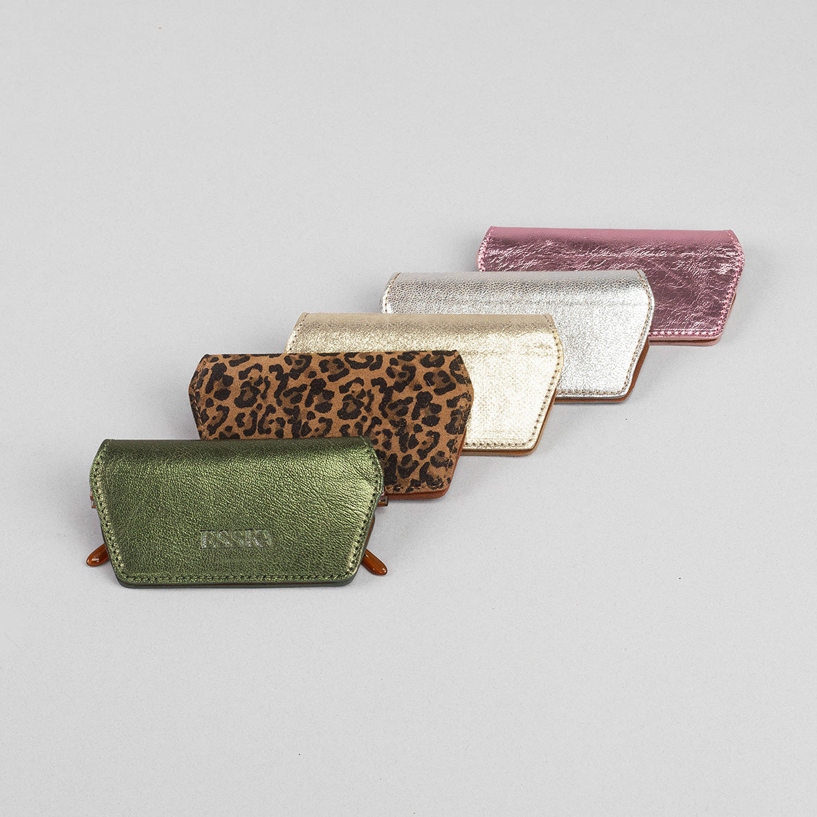 Reem Glasses Case - Vegan Silver Accessories by Esska