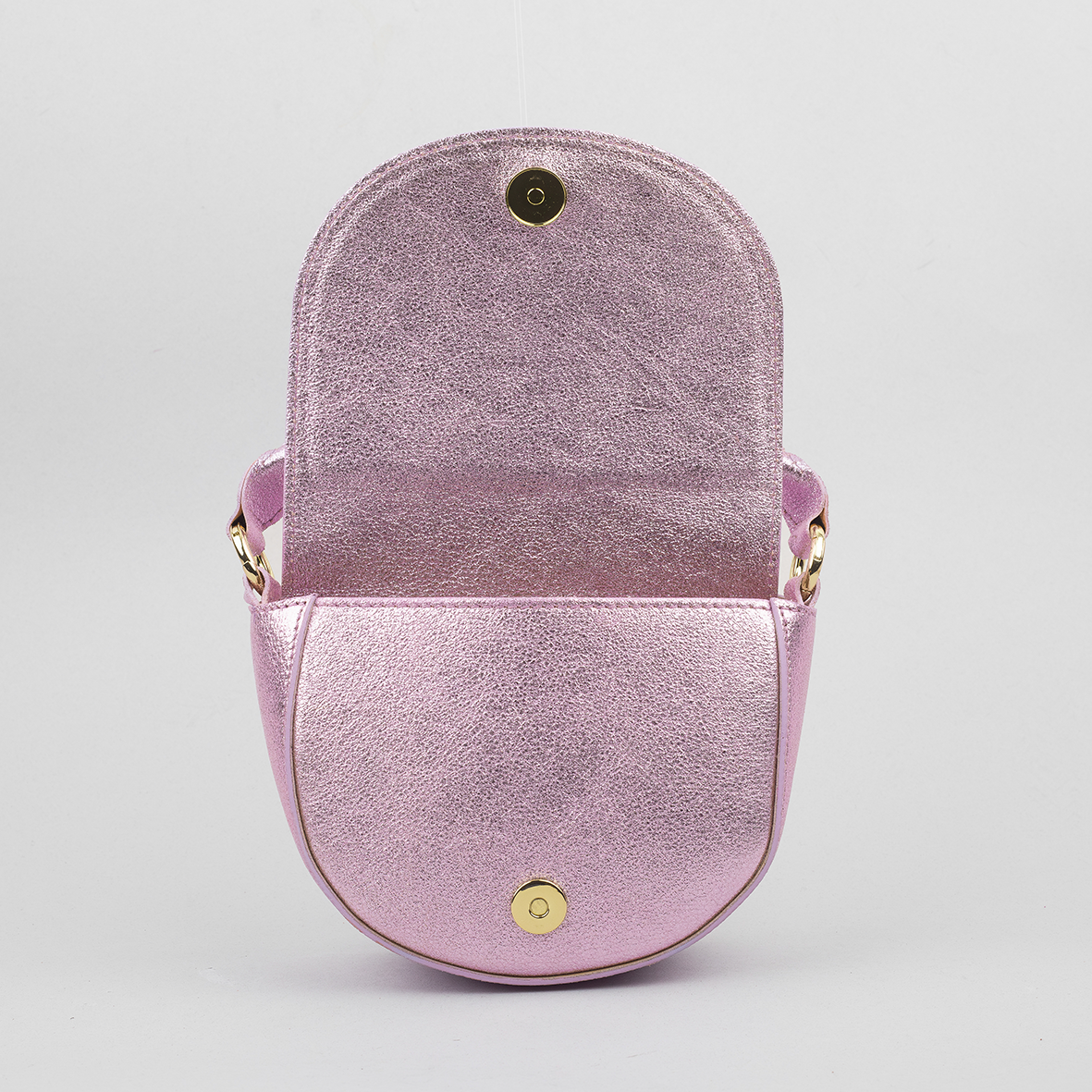 Remi Bag Metallic Lilac Bags by Esska