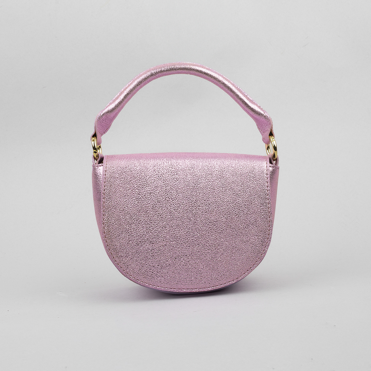 Remi Bag Metallic Lilac Bags by Esska
