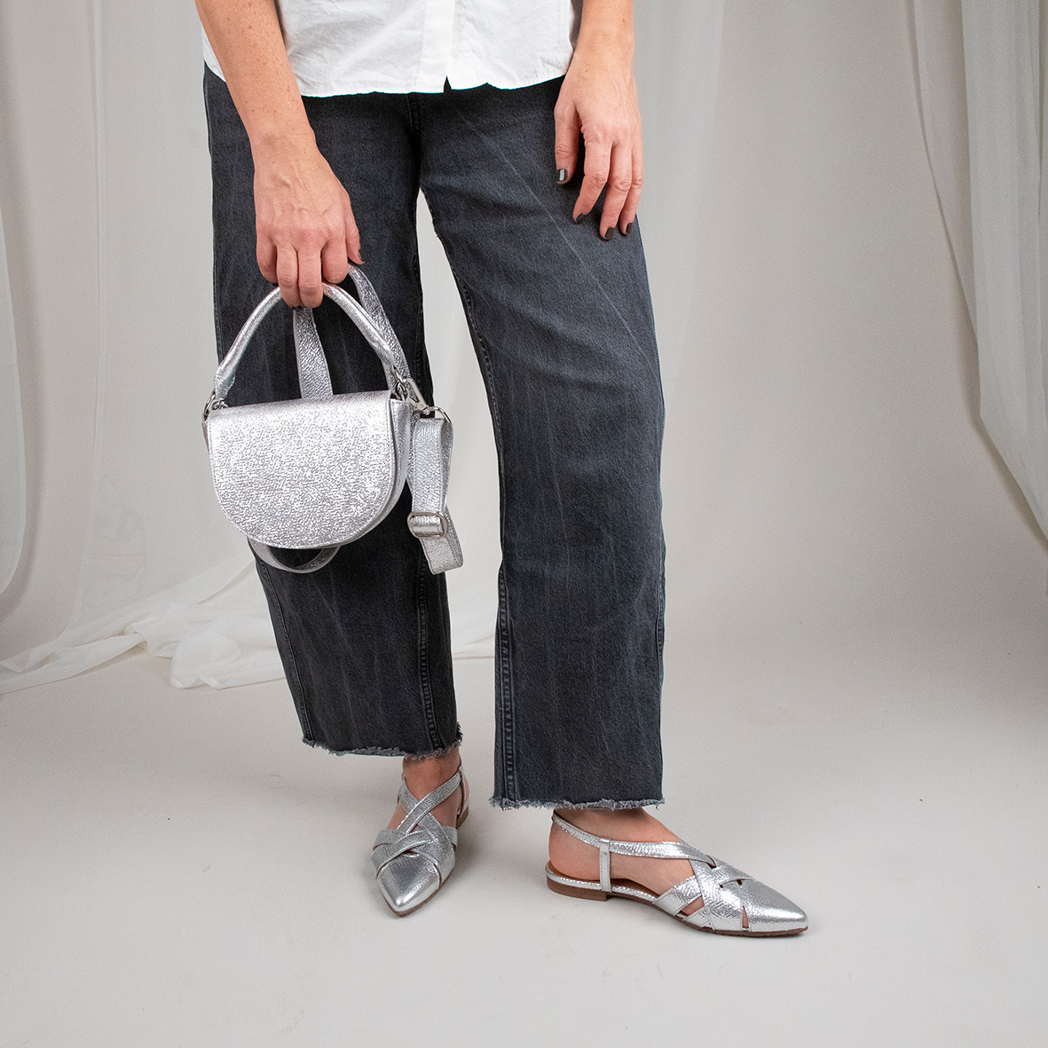 Remi Bag Silver Bags by Esska