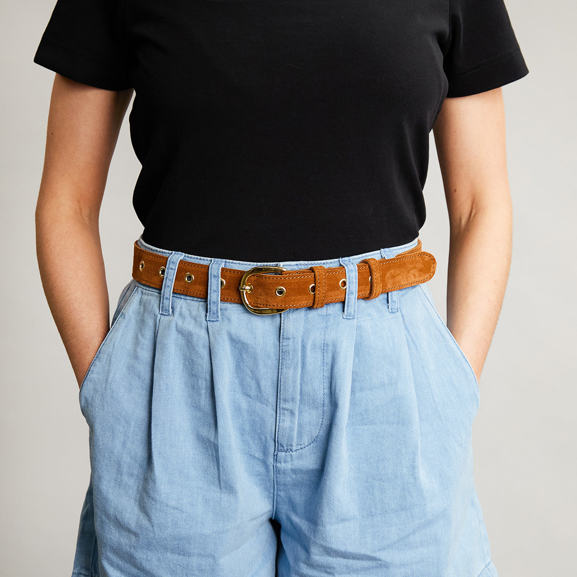 Rami Belt - Tan Accessories by Esska