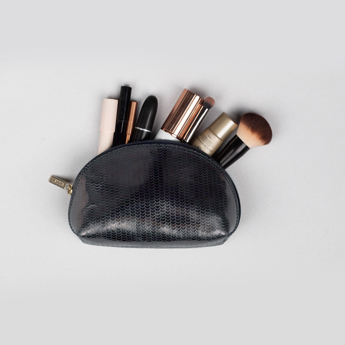 Rom Make-up Bag - Metallic Smoke