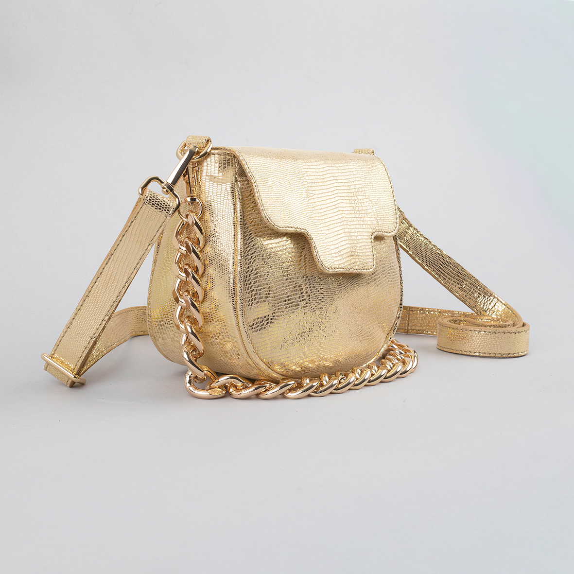 Romeo Bag Gold Bags by Esska