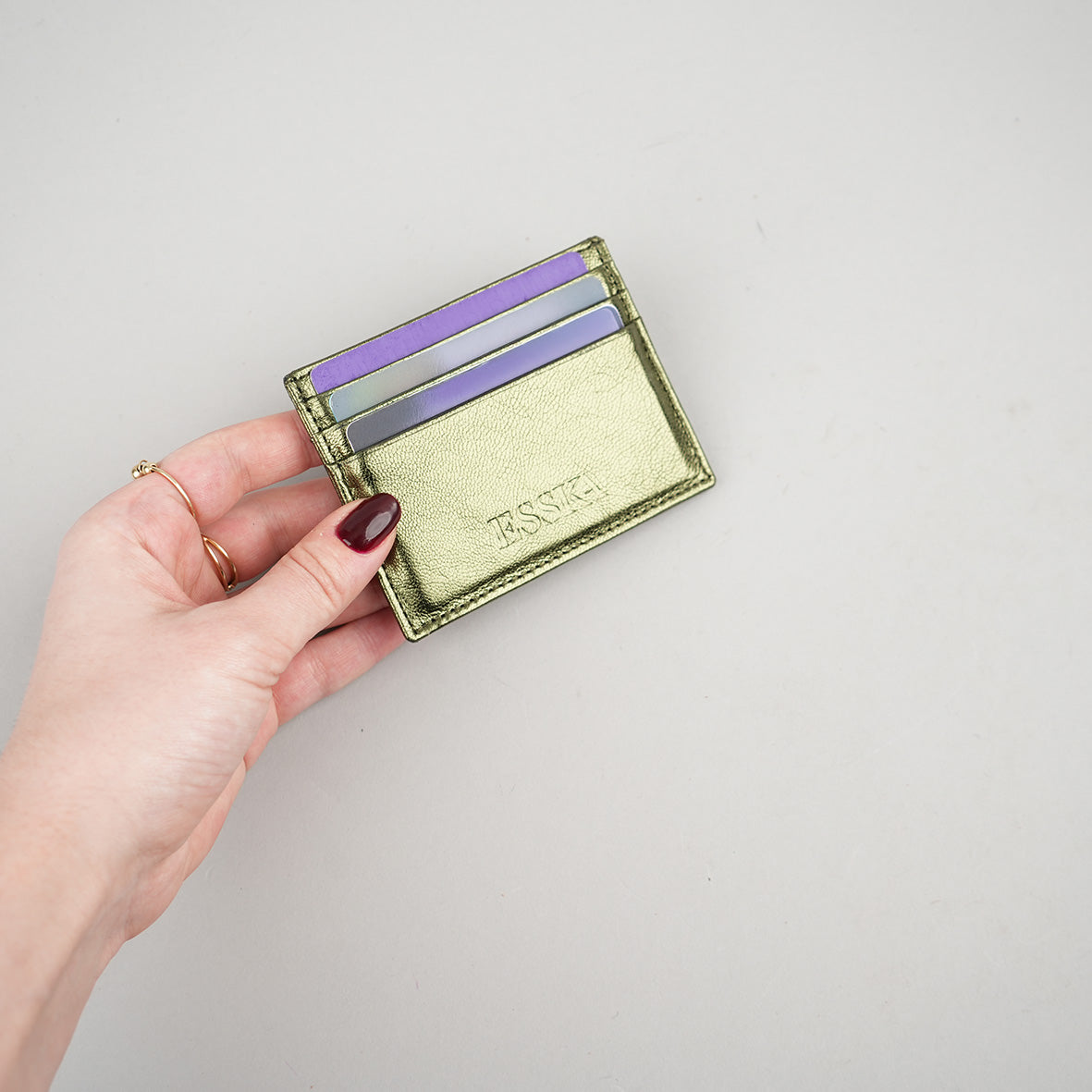 Ryan Wallet - Metallic Green