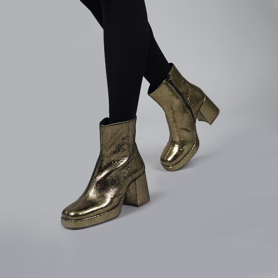 Sassy Onyx Mid Boot by Esska