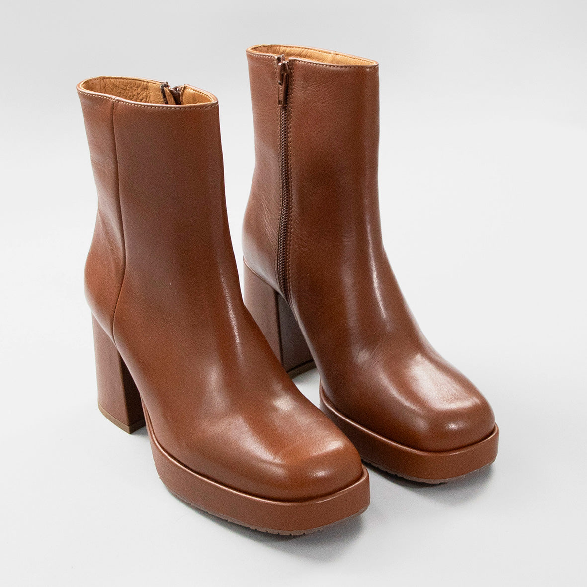 Sassy Tan Mid Boot by Esska