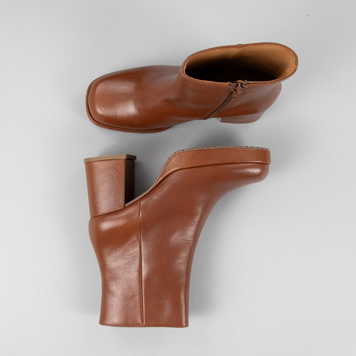 Sassy Tan Mid Boot by Esska