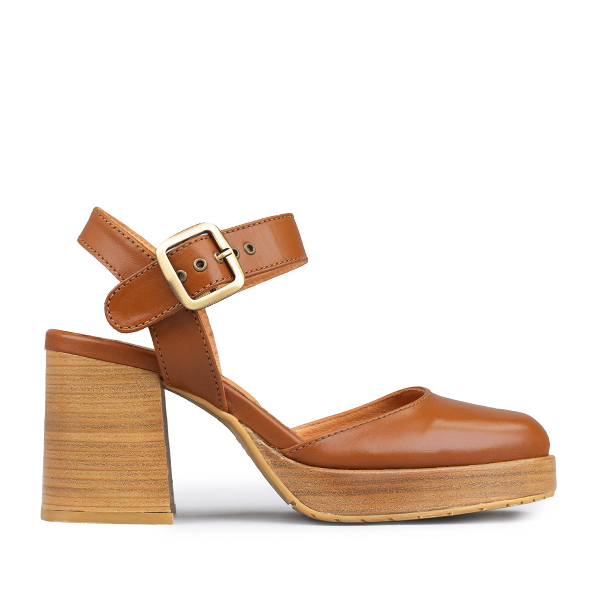 Selena Tan Mid High Shoe by Esska