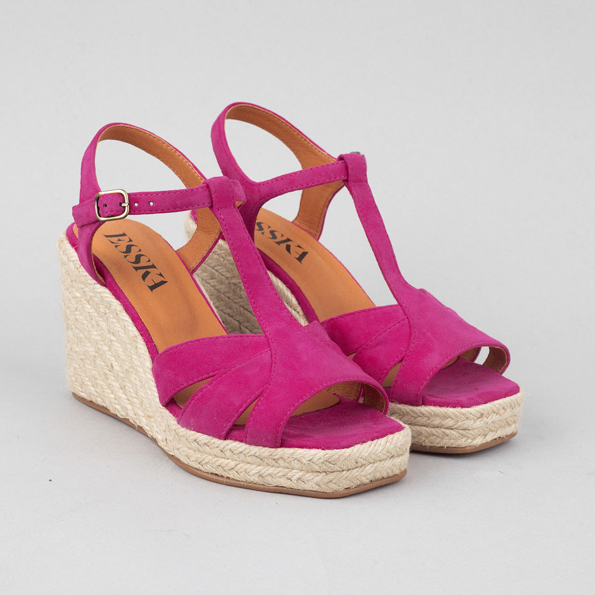 Tanya Fuchsia High Sandal by Esska