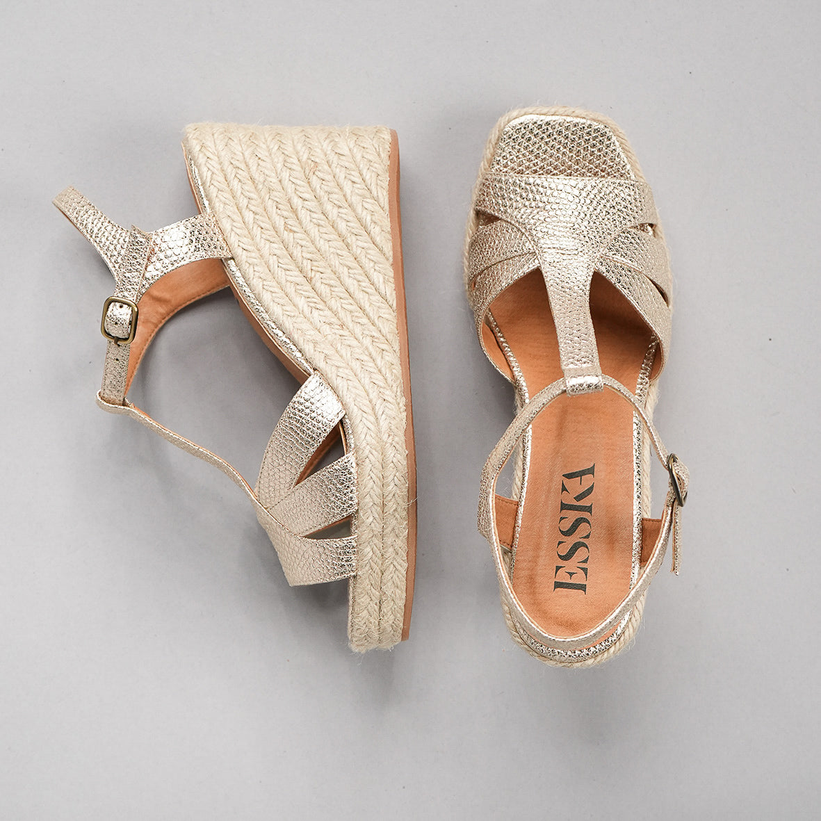 Tanya VEGAN Embossed Platinum