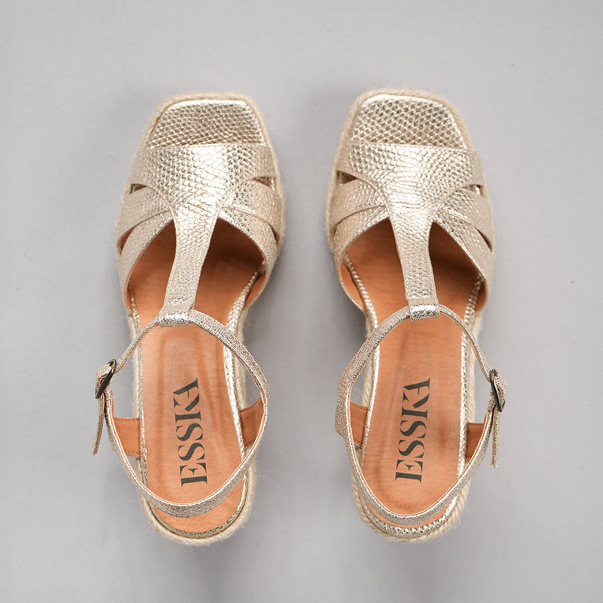 Tanya VEGAN Embossed Platinum