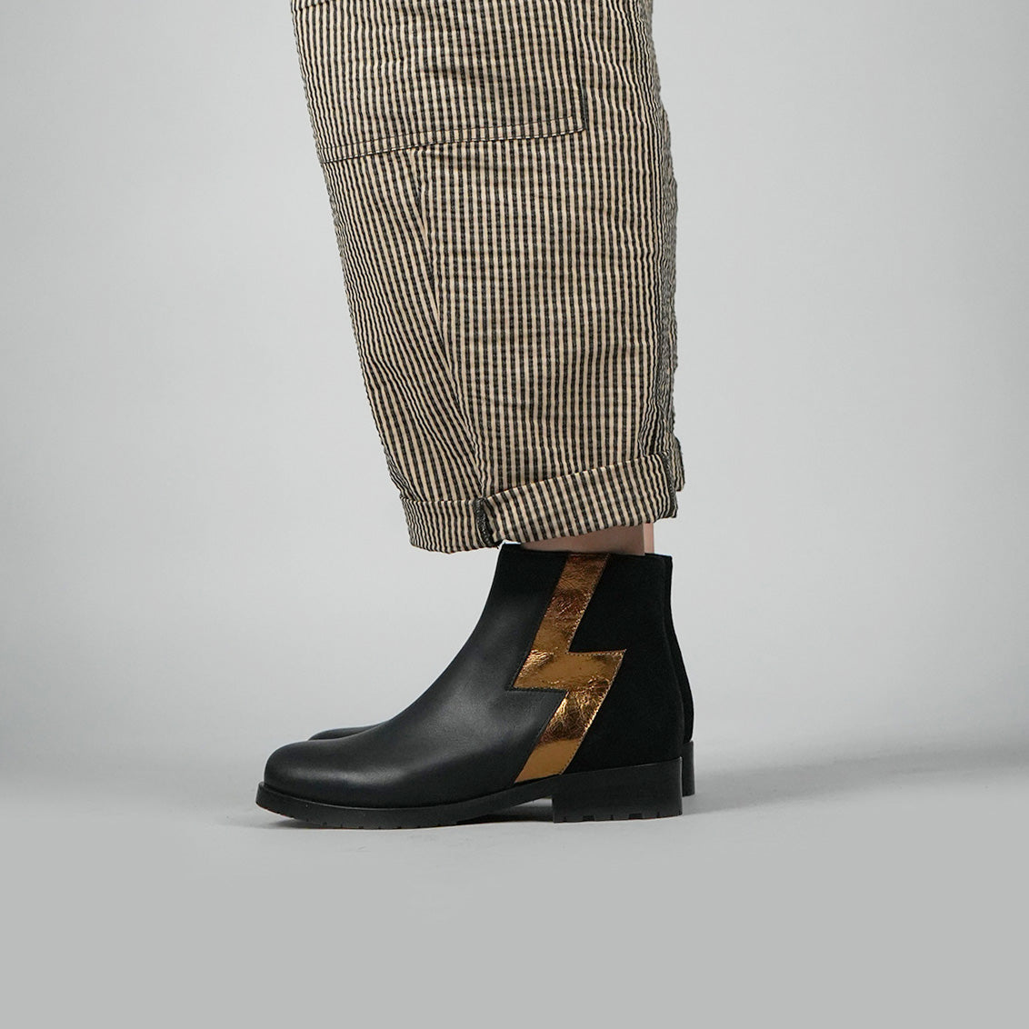 Tatiana Black Flat Boot by Esska