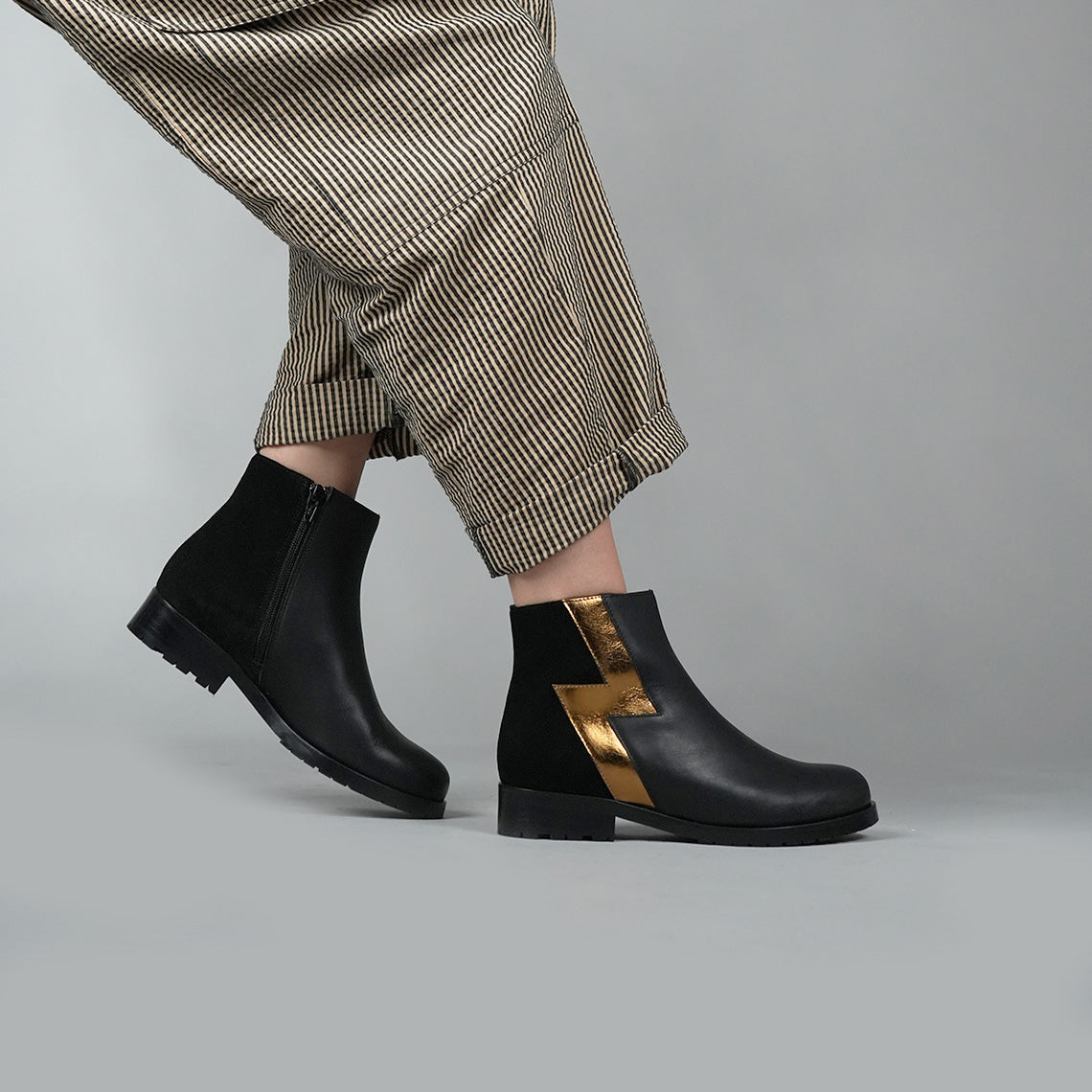 Tatiana Black Flat Boot by Esska