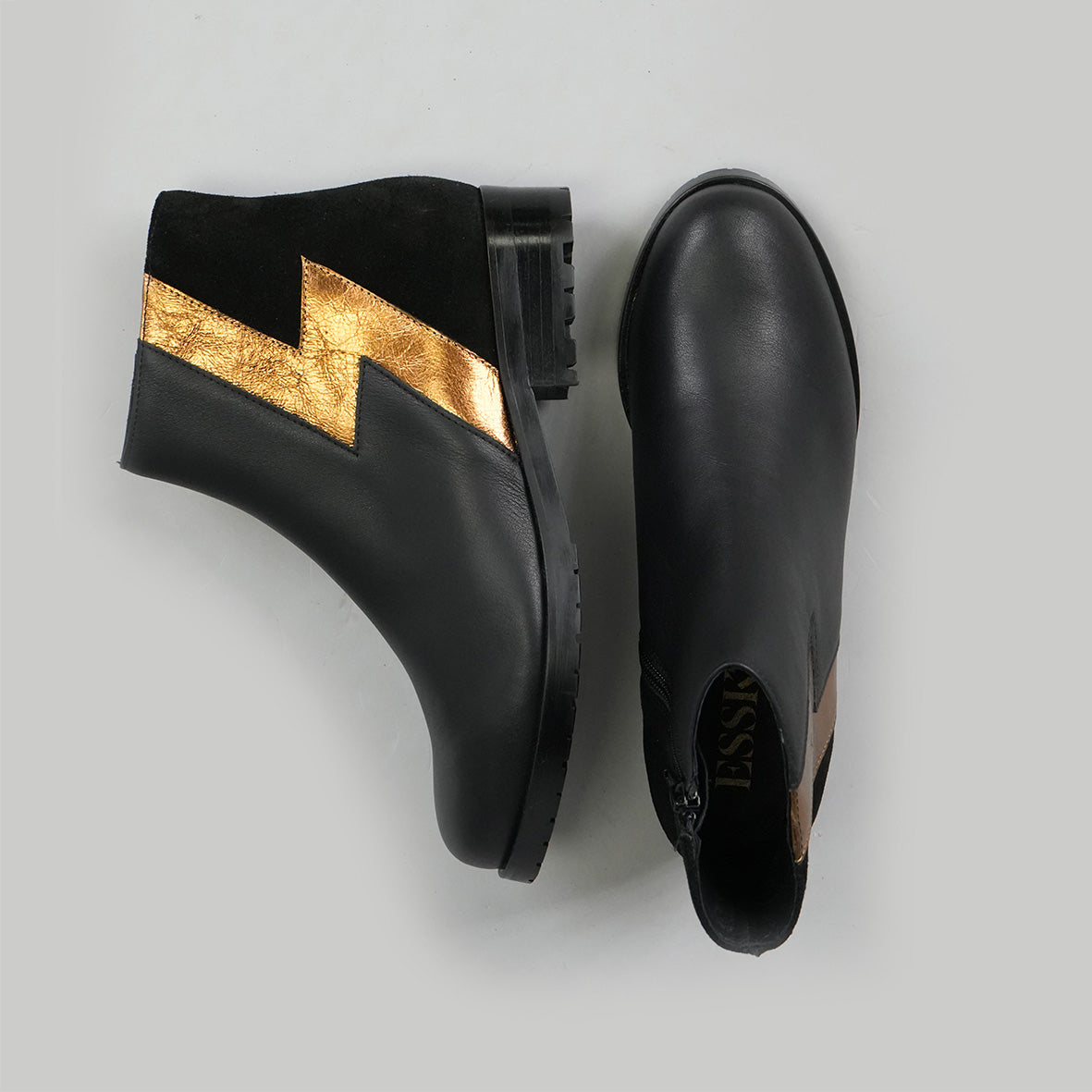 Tatiana Black Flat Boot by Esska