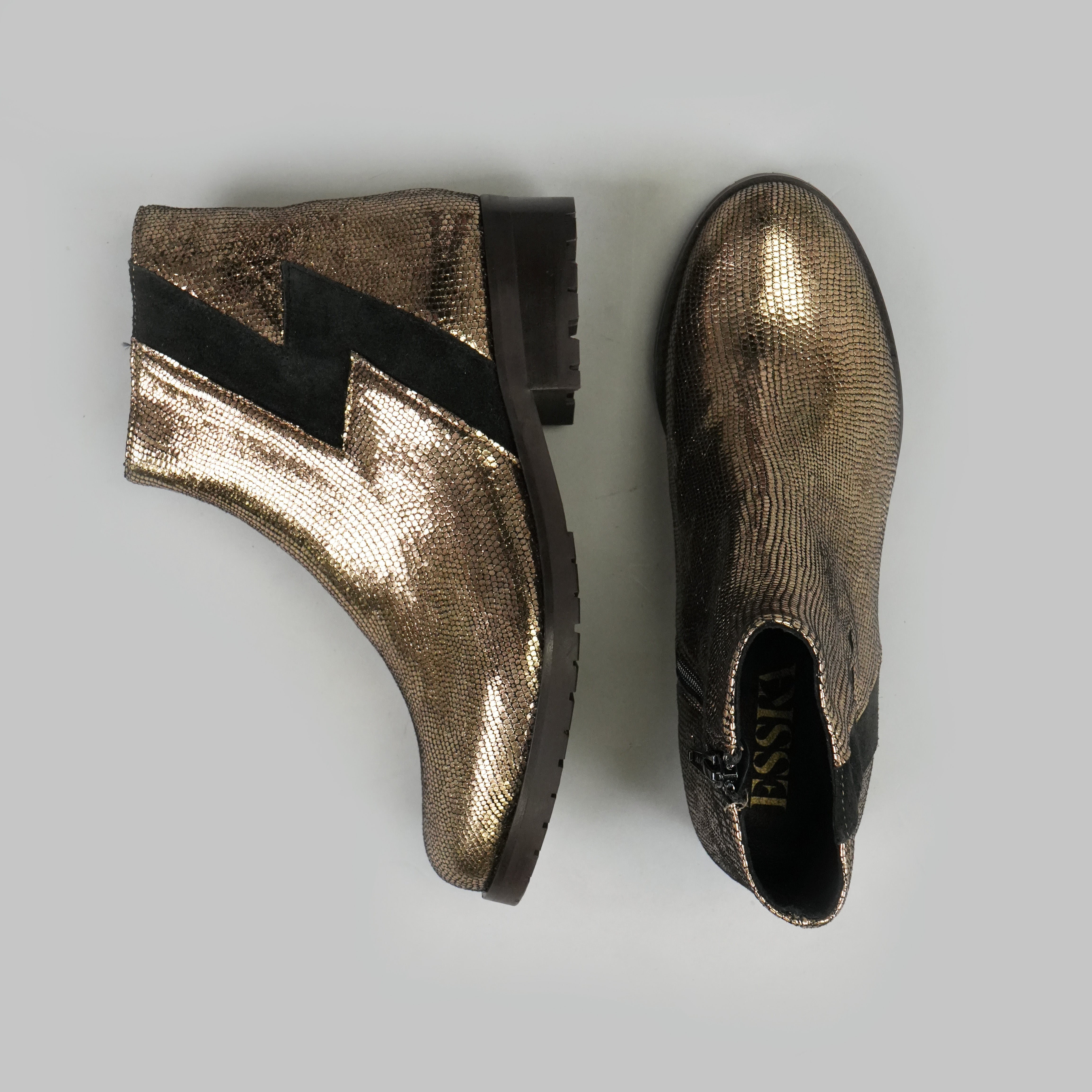 Tatiana Onyx Flat Boot by Esska