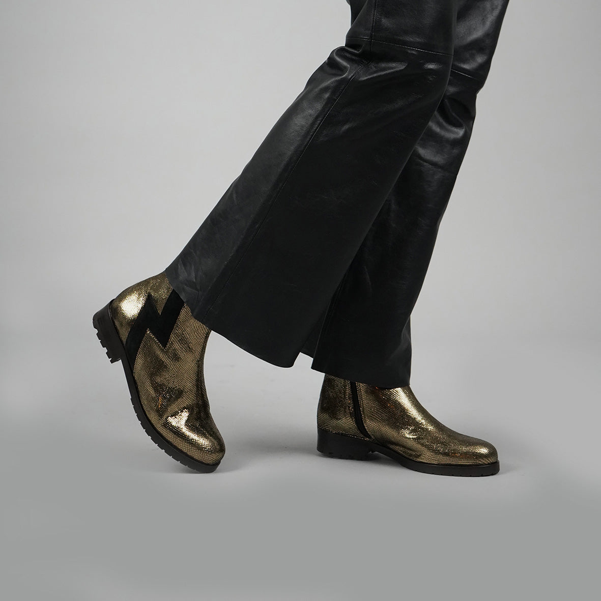 Tatiana Onyx Flat Boot by Esska