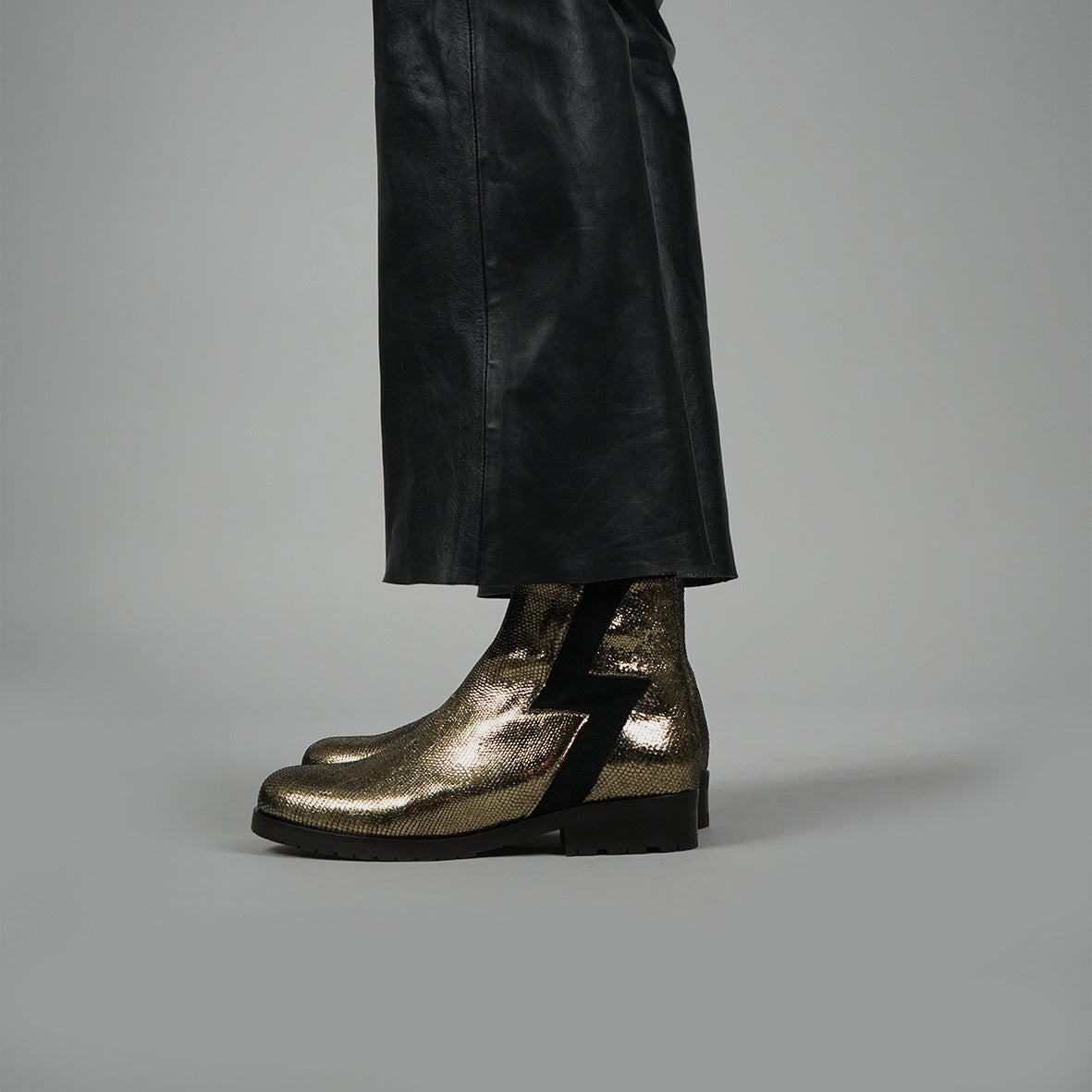 Tatiana Onyx Flat Boot by Esska