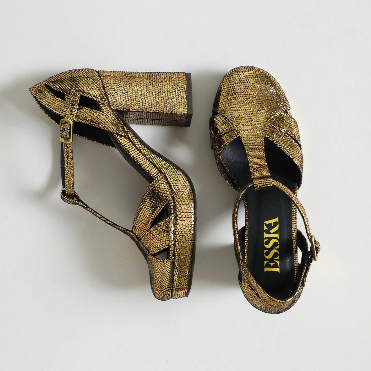 Venice Onyx Mid High Shoe by Esska