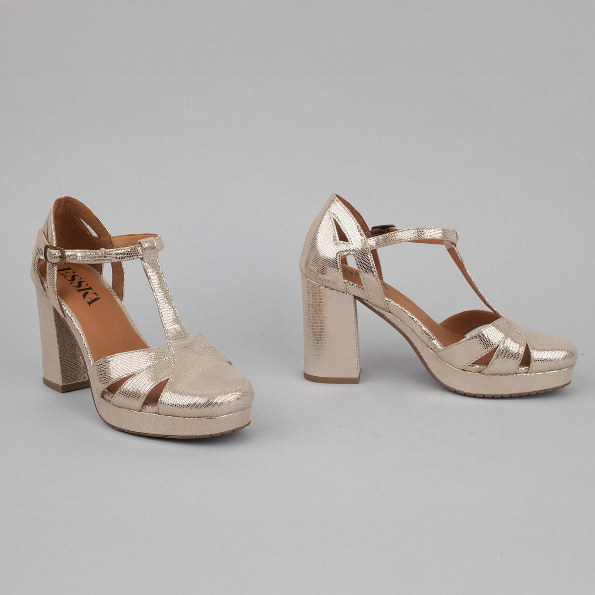 Venice Platinum High Shoe by Esska