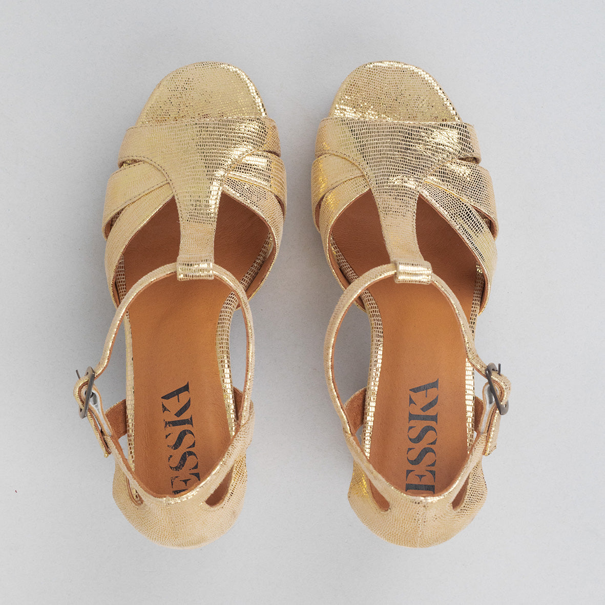 Victoria Gold SP High Sandal by Esska