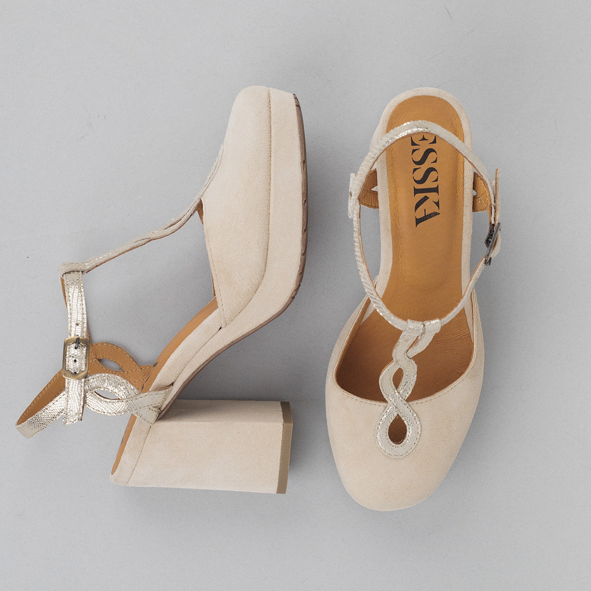 Viola Stone High Shoe by Esska