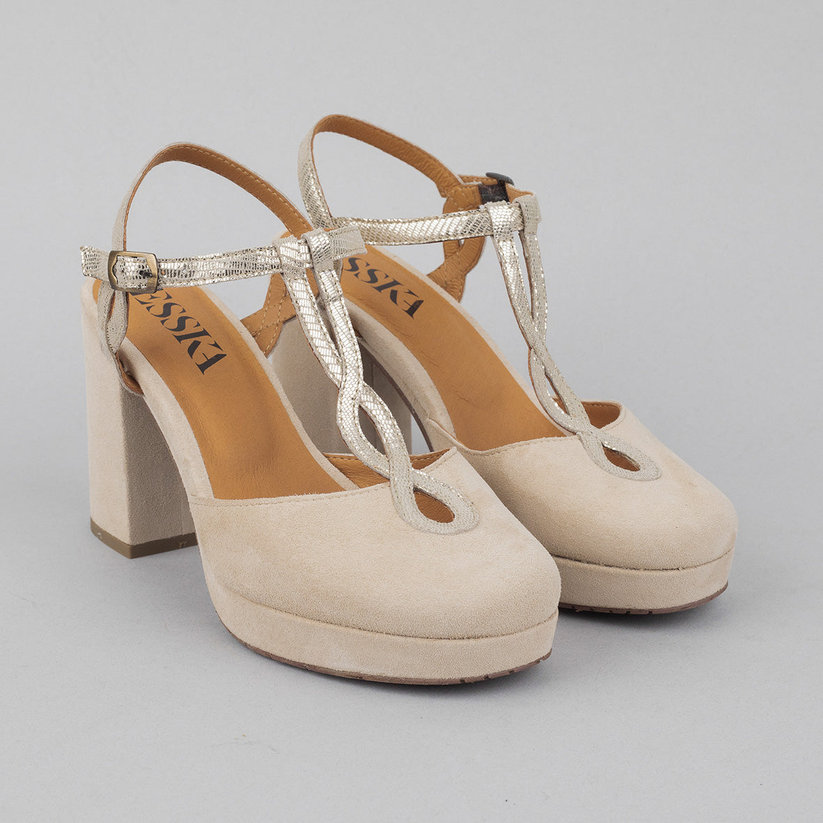 Viola Stone High Shoe by Esska