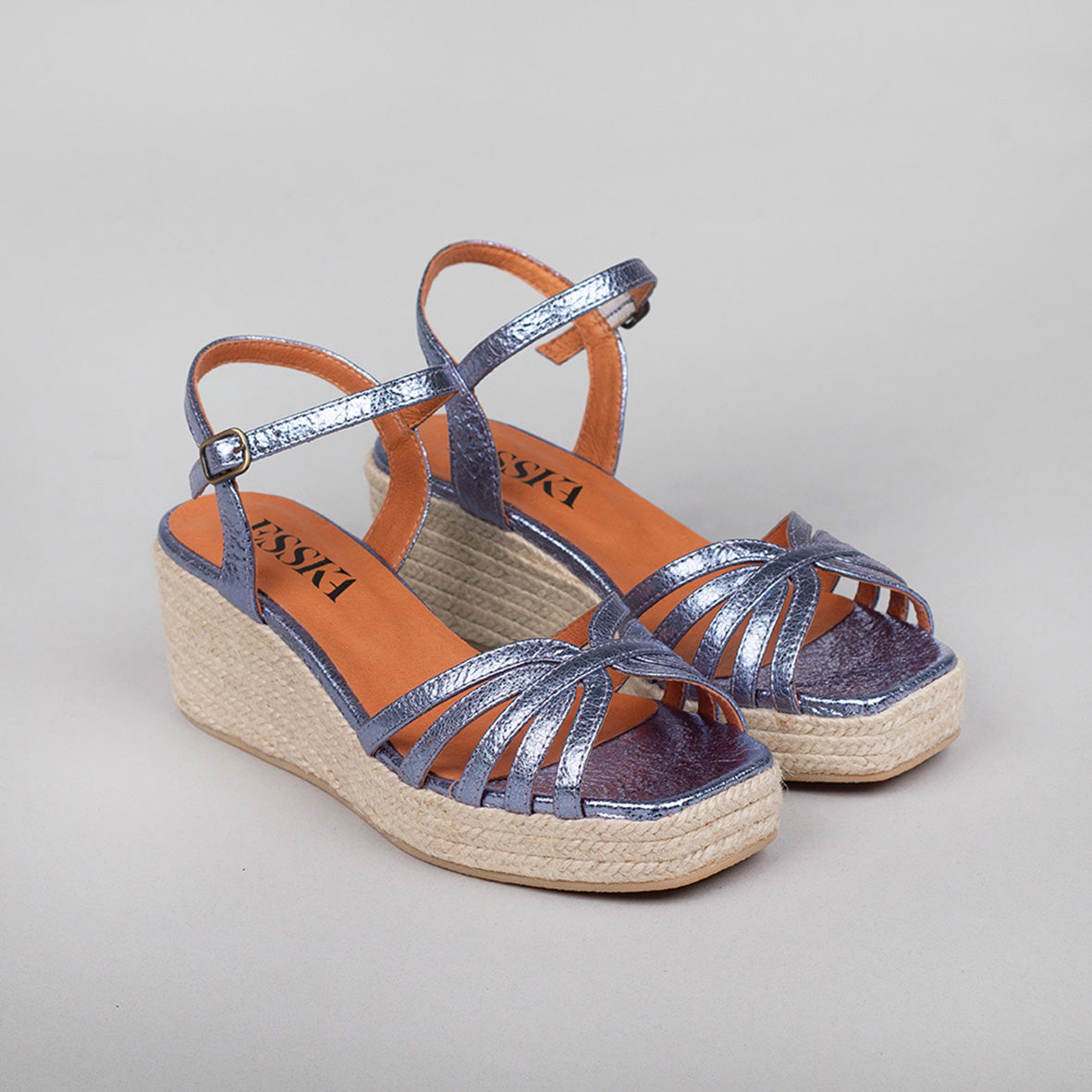 Wafa Metallic Indigo