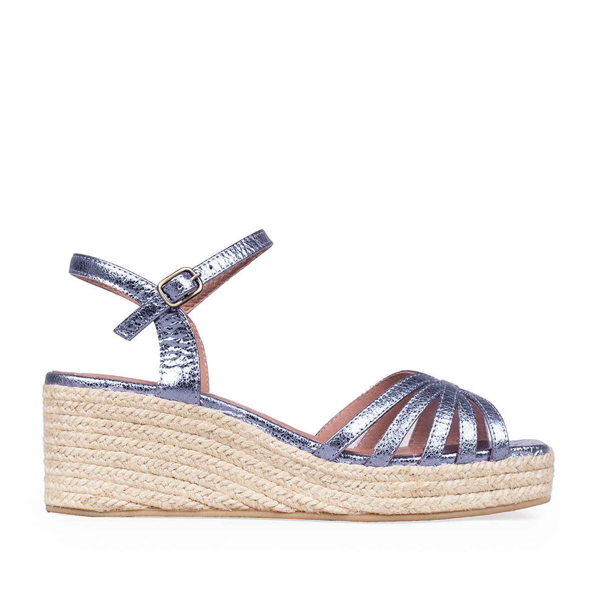 Wafa Metallic Indigo