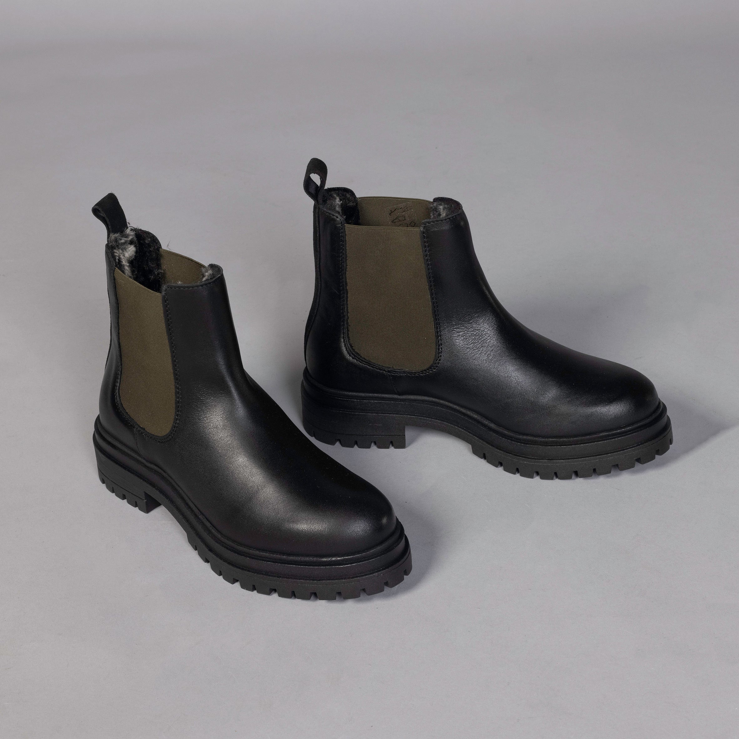 Yolla Black Flat Boot by Esska