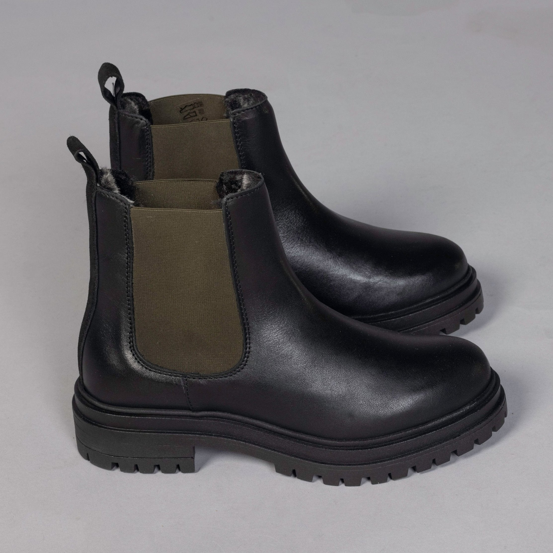 Yolla Black Flat Boot by Esska
