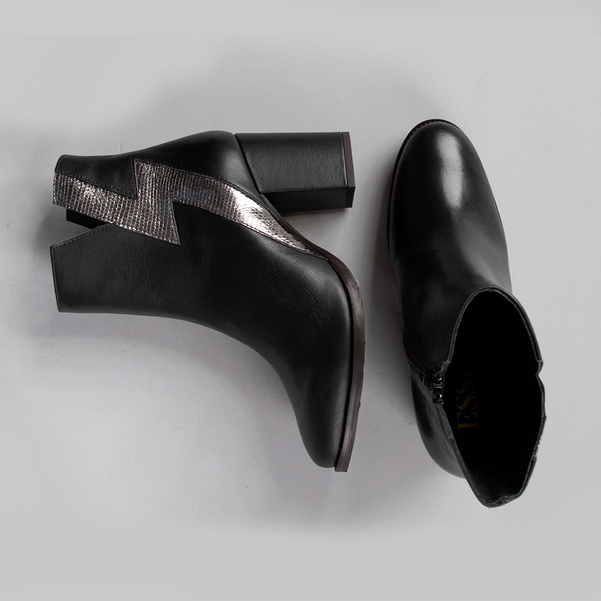 Zolt Black High Boot by Esska