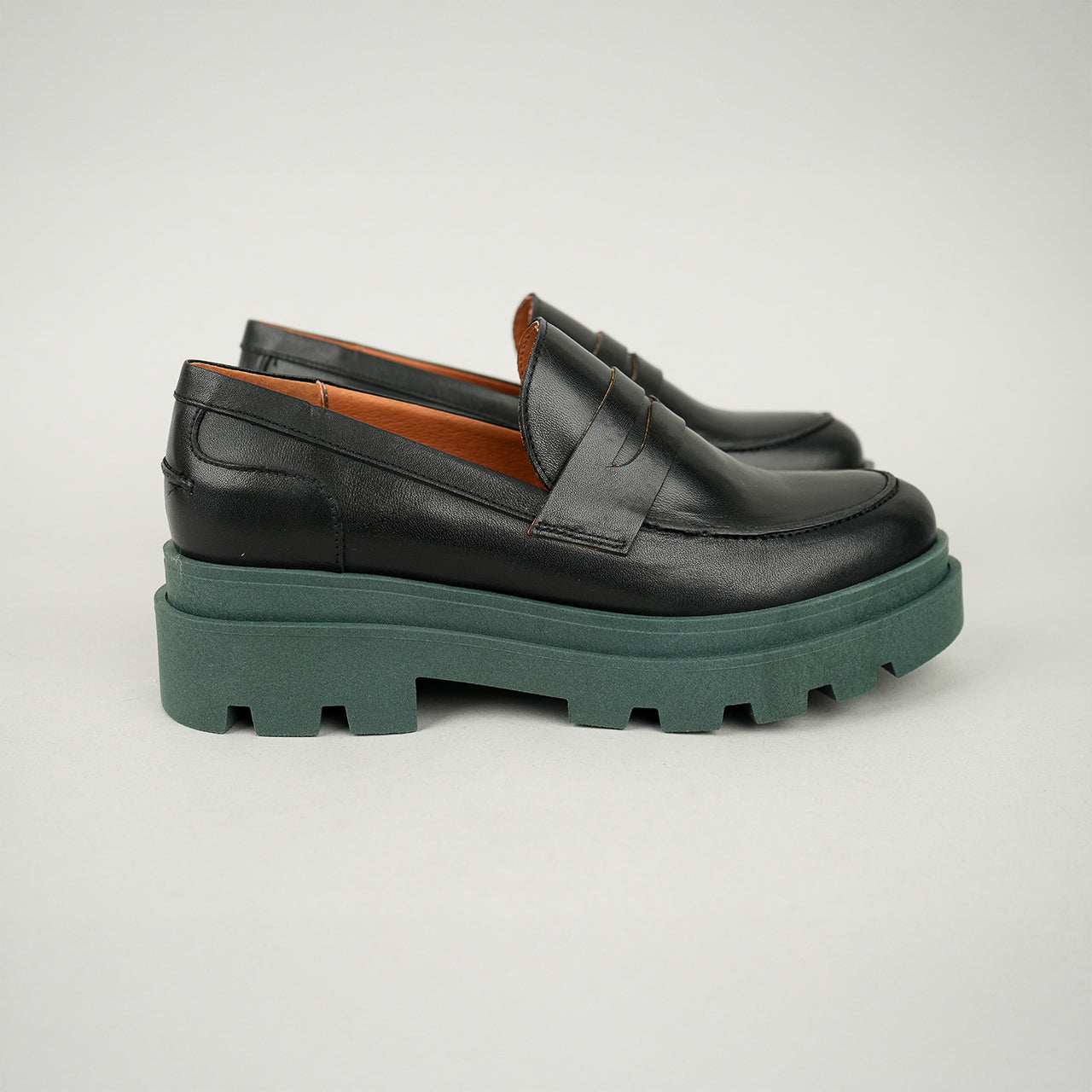 Emily Black Flat Shoe by Esska