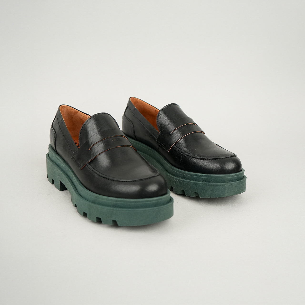 Emily Black Flat Shoe by Esska