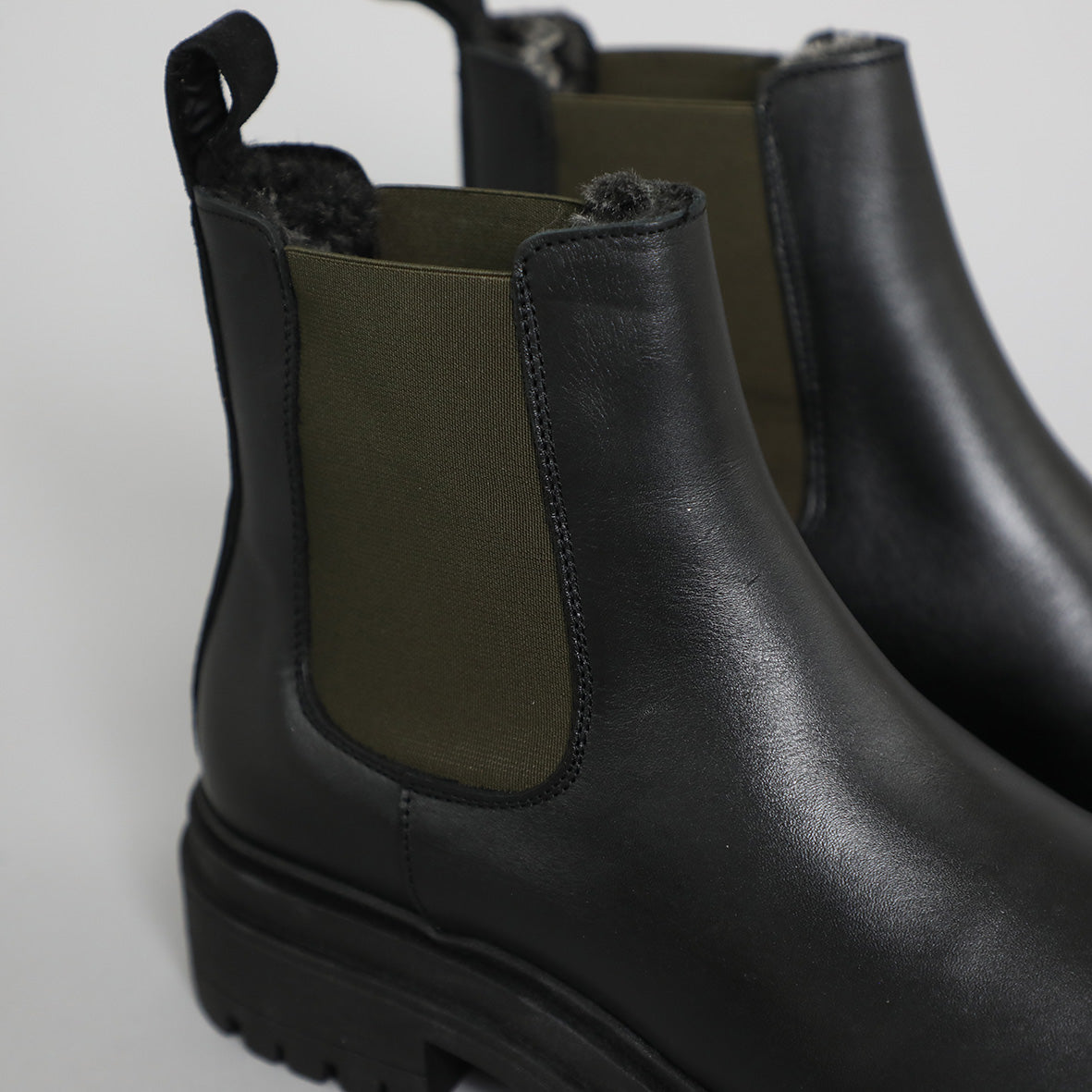 Yolla Black Flat Boot by Esska