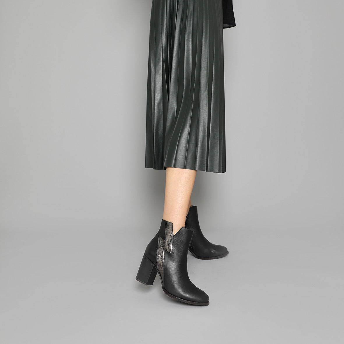 Zolt Black High Boot by Esska