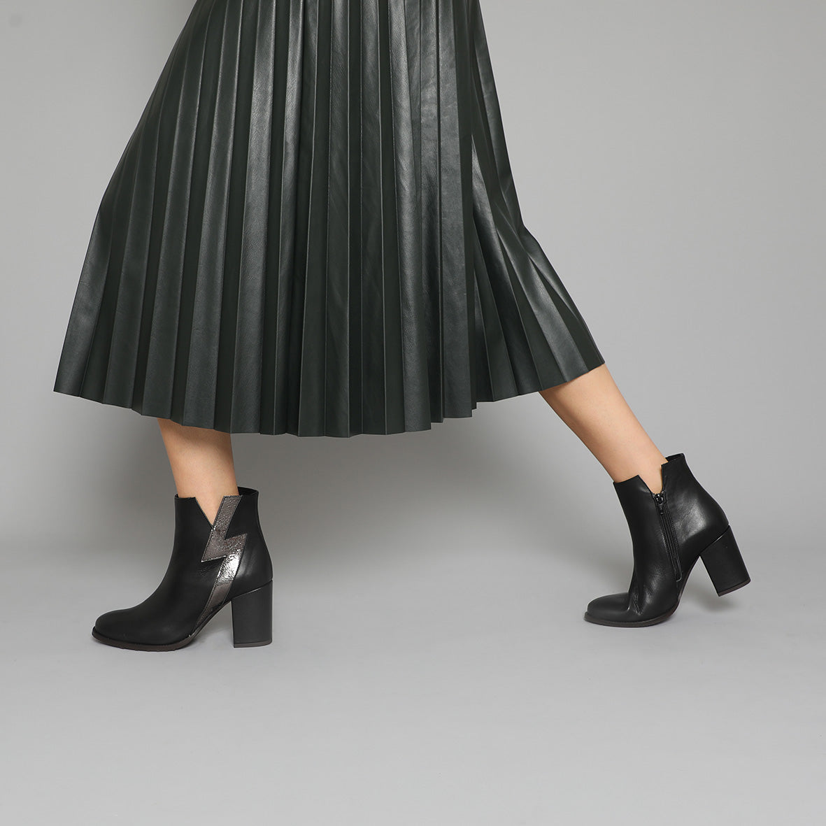 Zolt Black High Boot by Esska
