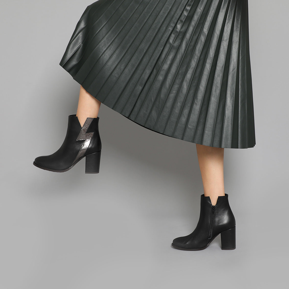 Zolt Black High Boot by Esska