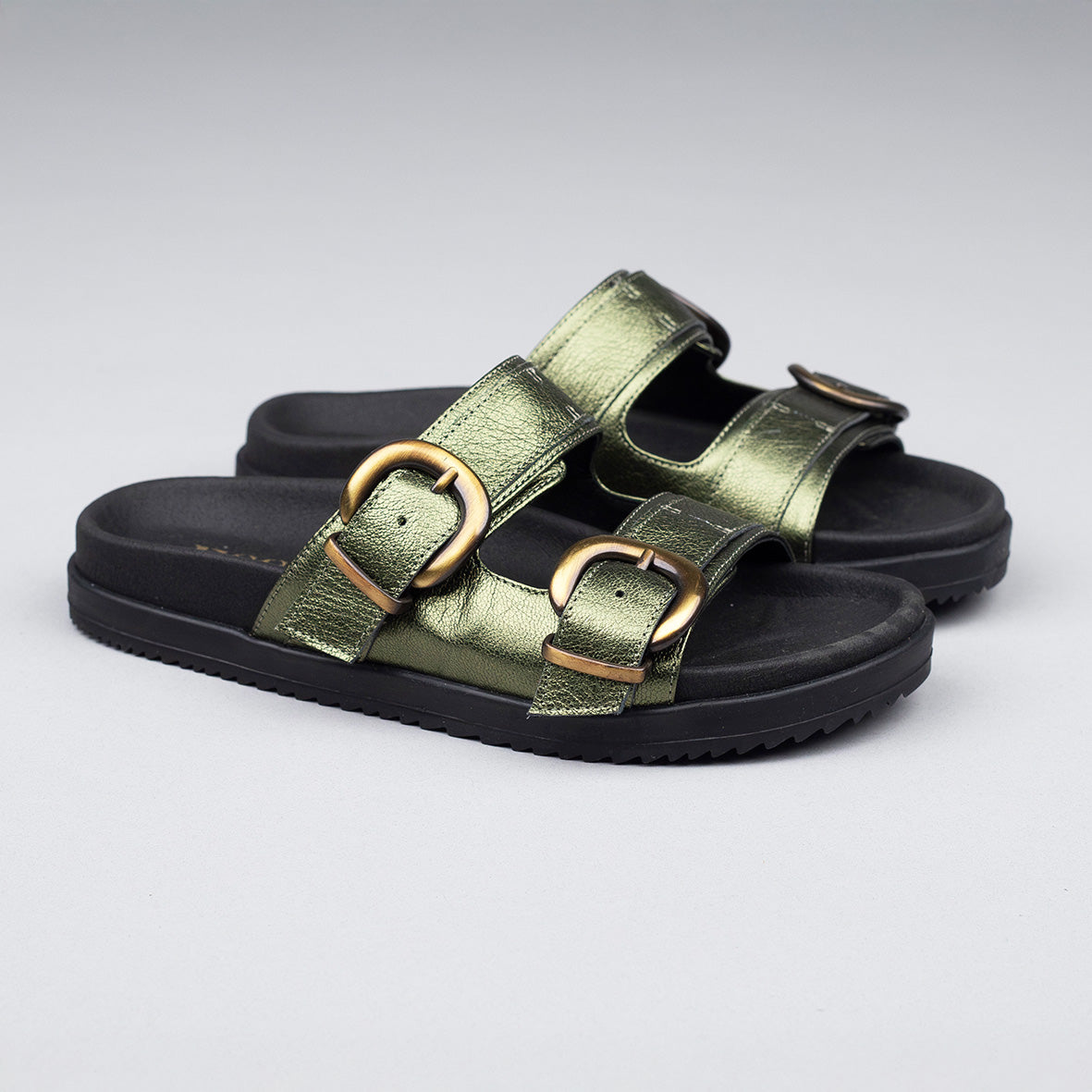 Amelie Metallic Green