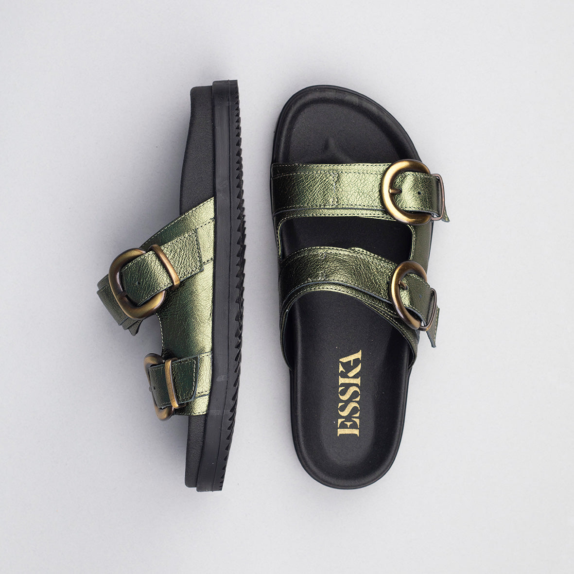 Amelie Metallic Green