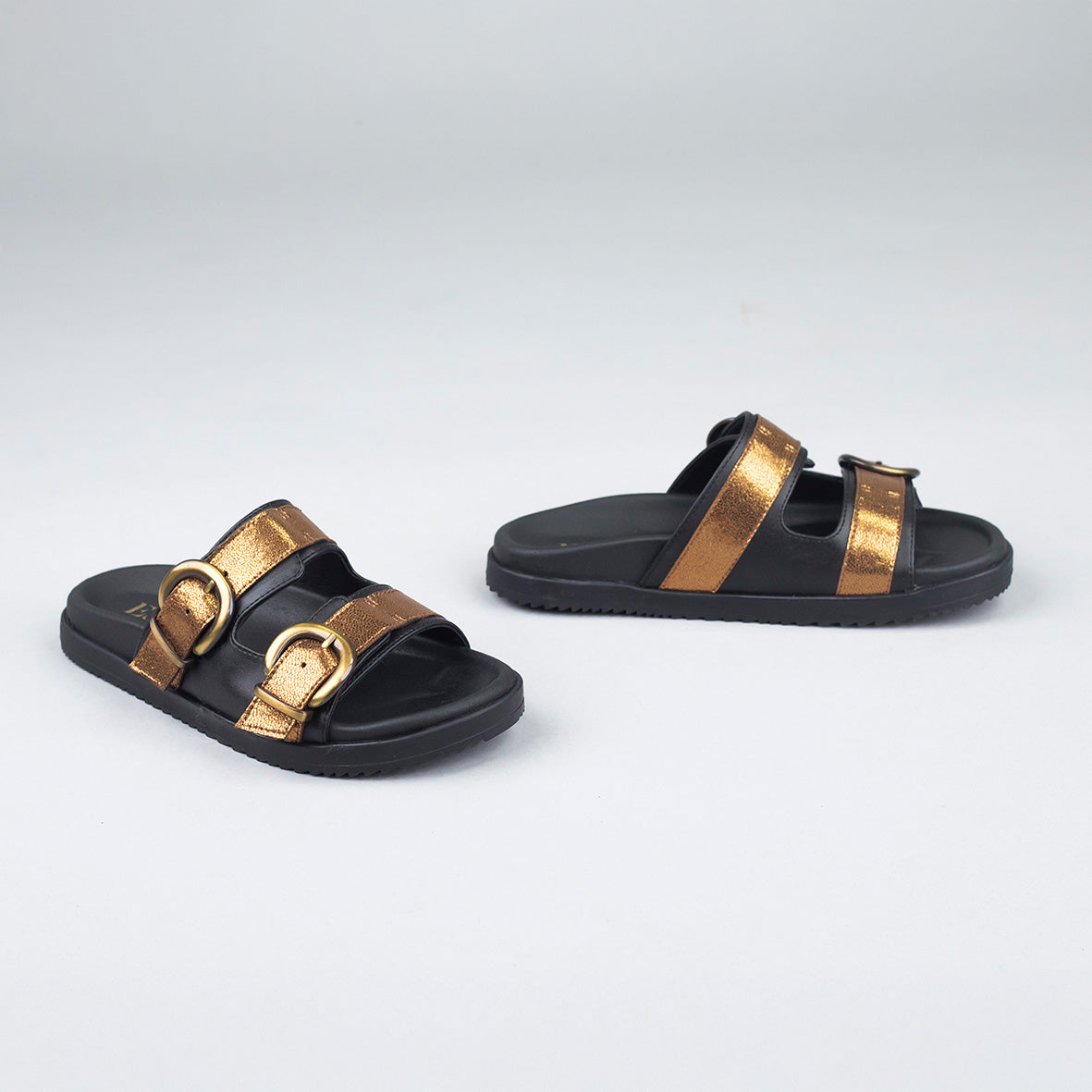 Amelie Vegan Black + Bronze
