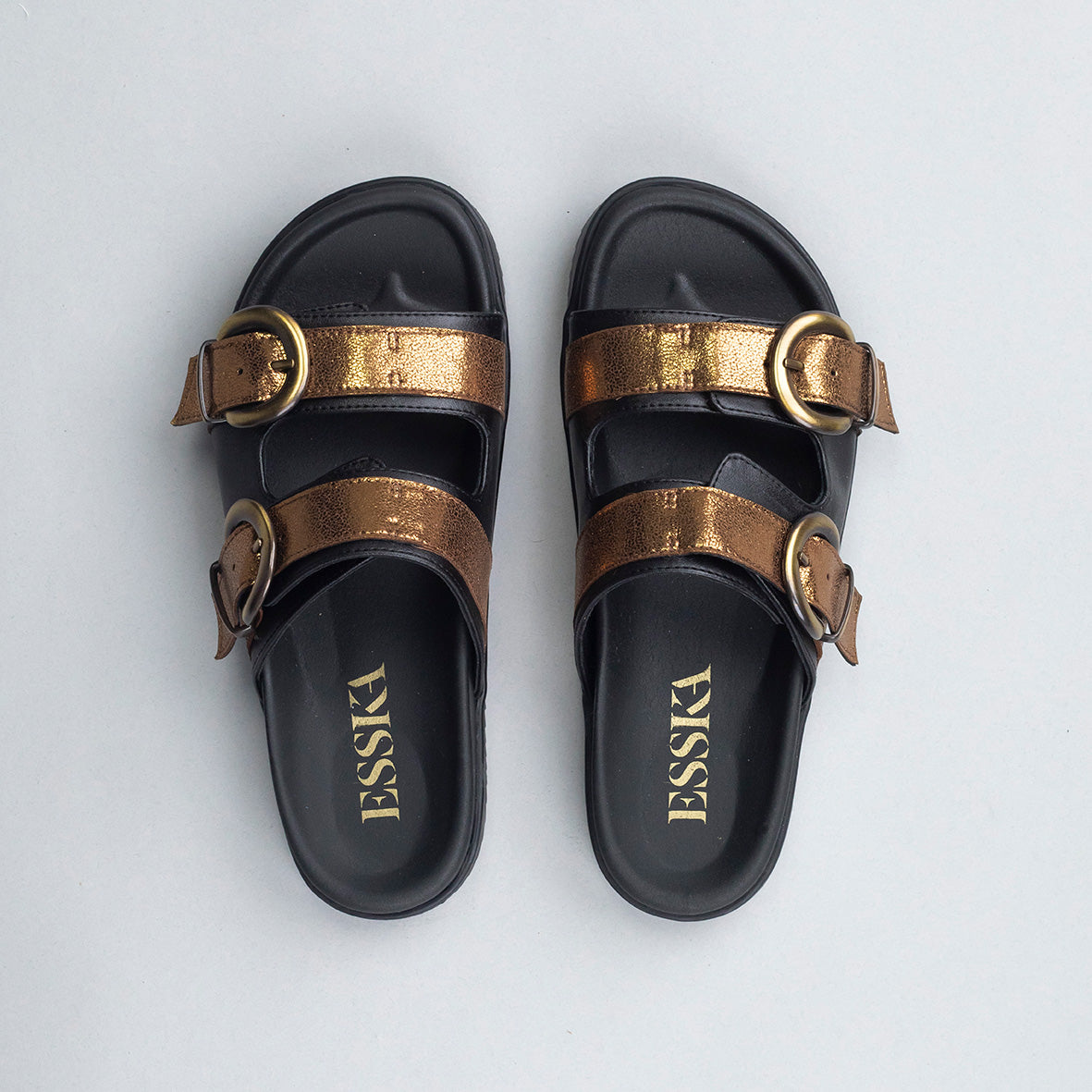 Amelie Vegan Black + Bronze