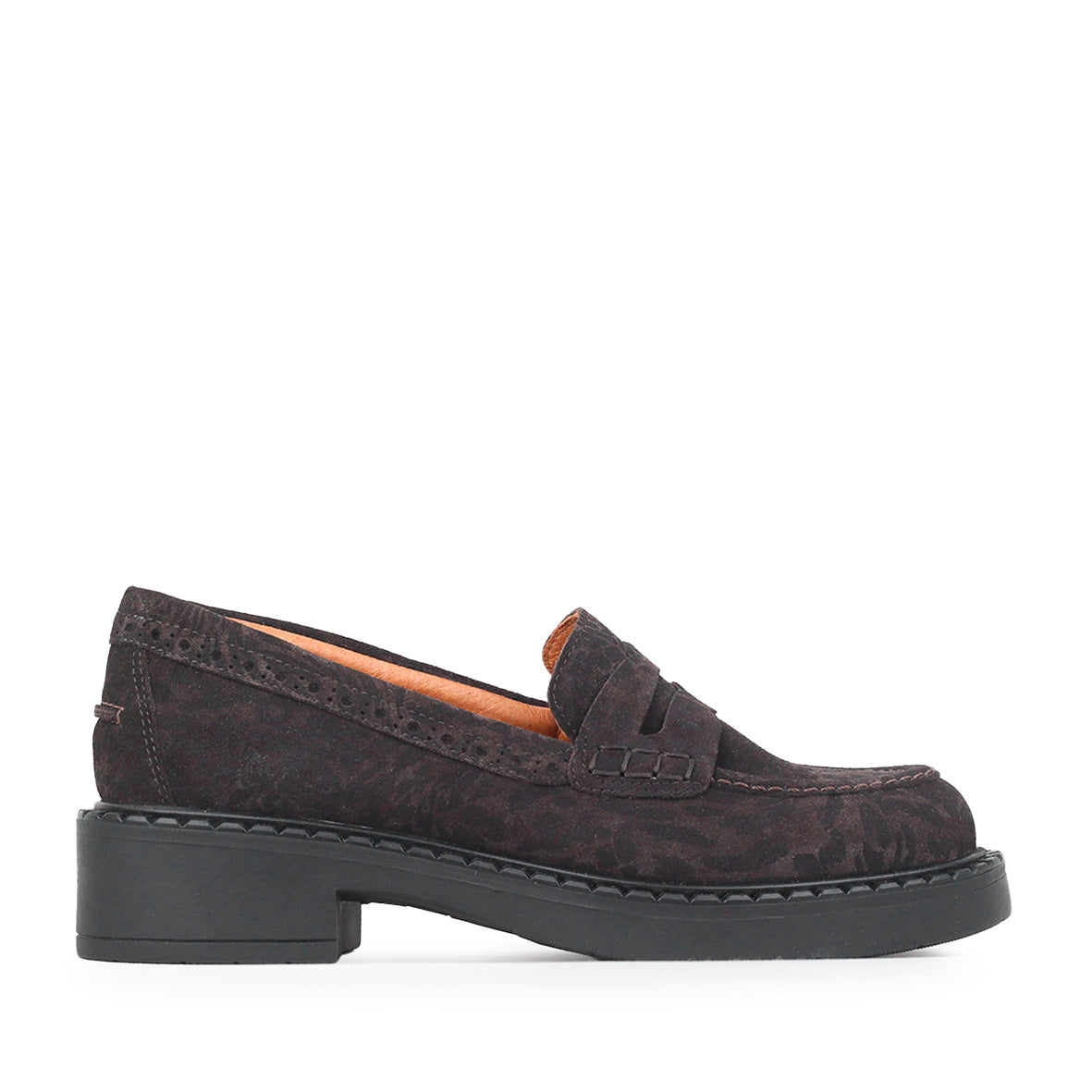 Ben Dark Brown Leopard