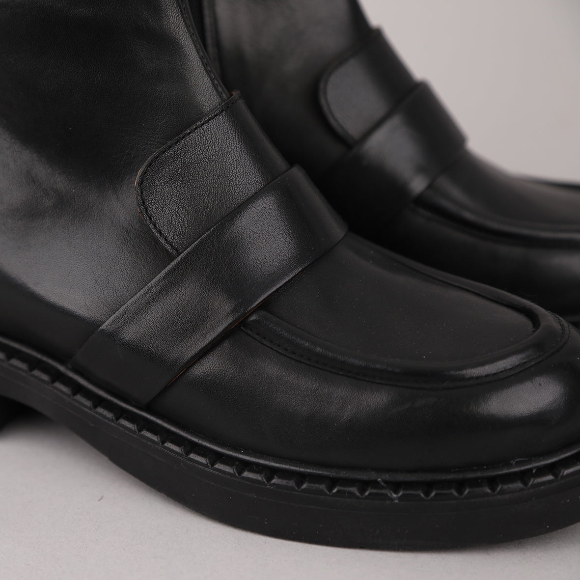 Bista Black Flat Boot by Esska Shoes Ltd