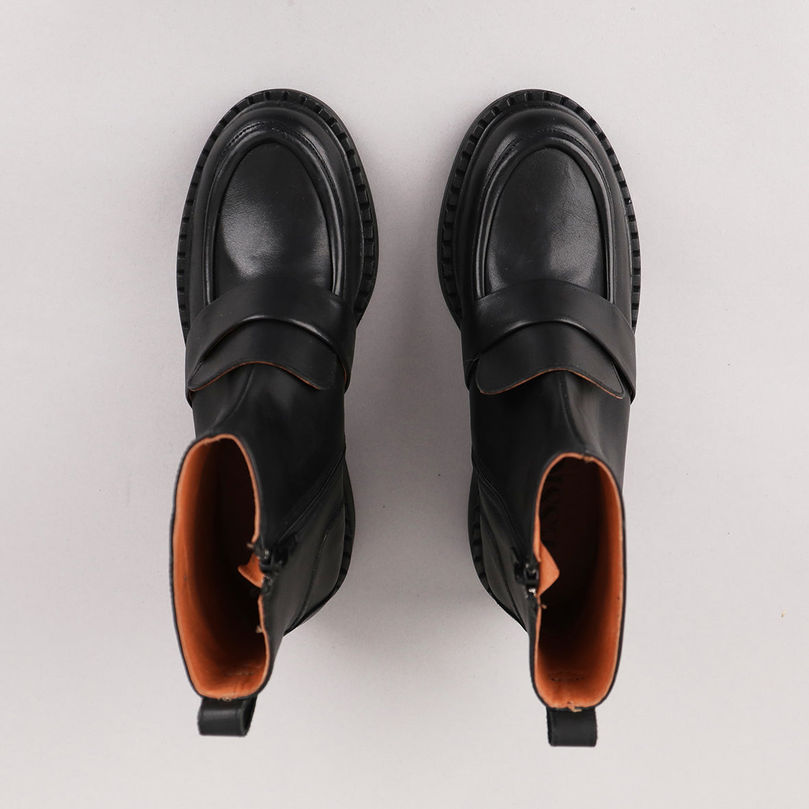Bista Black Flat Boot by Esska Shoes Ltd
