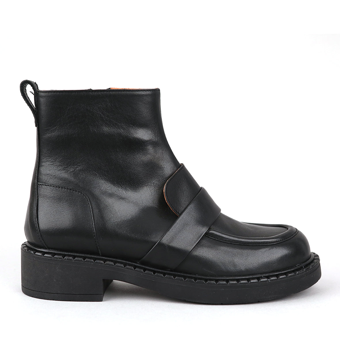 Bista Black Flat Boot by Esska Shoes Ltd