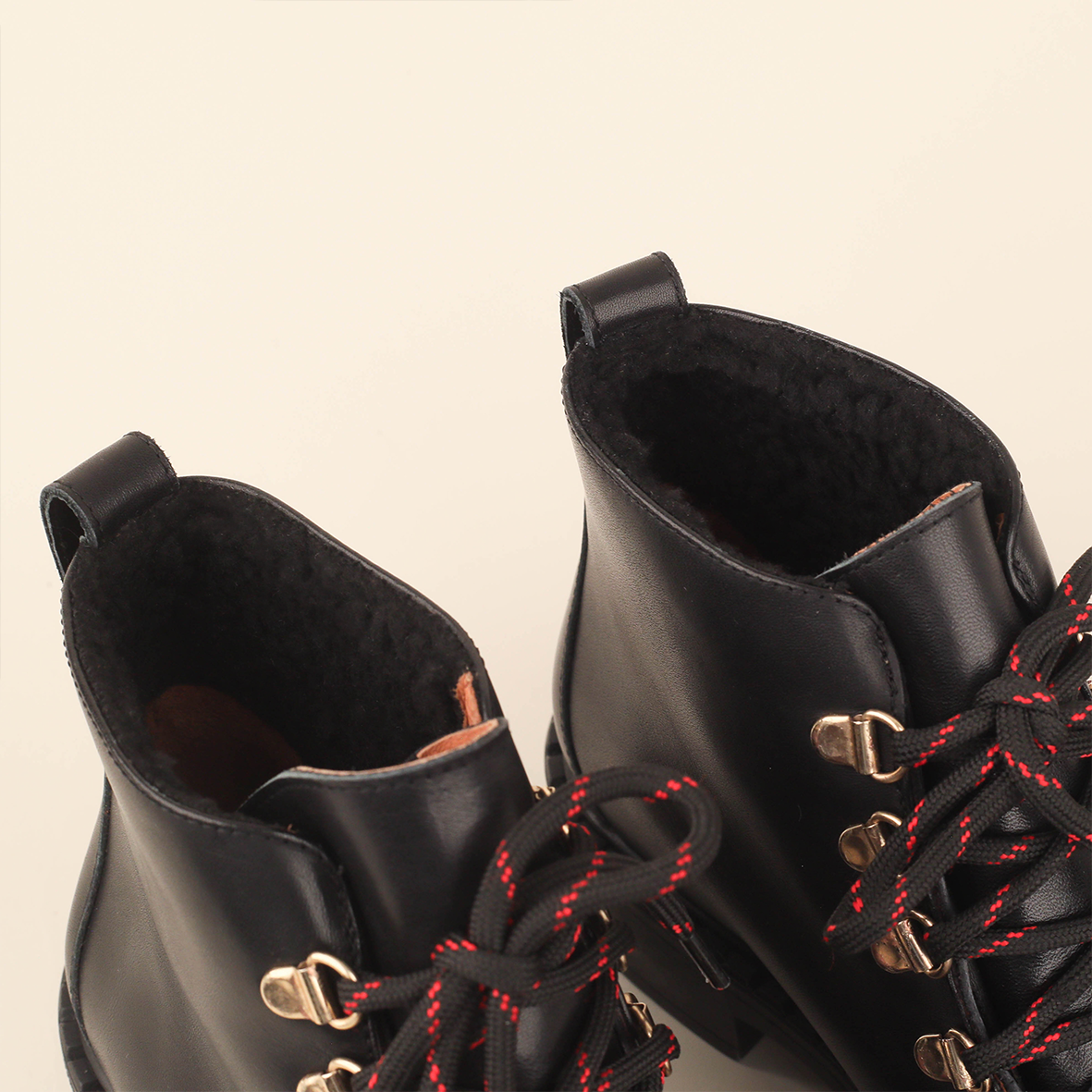 Brooke Black Flat Boot by Esska