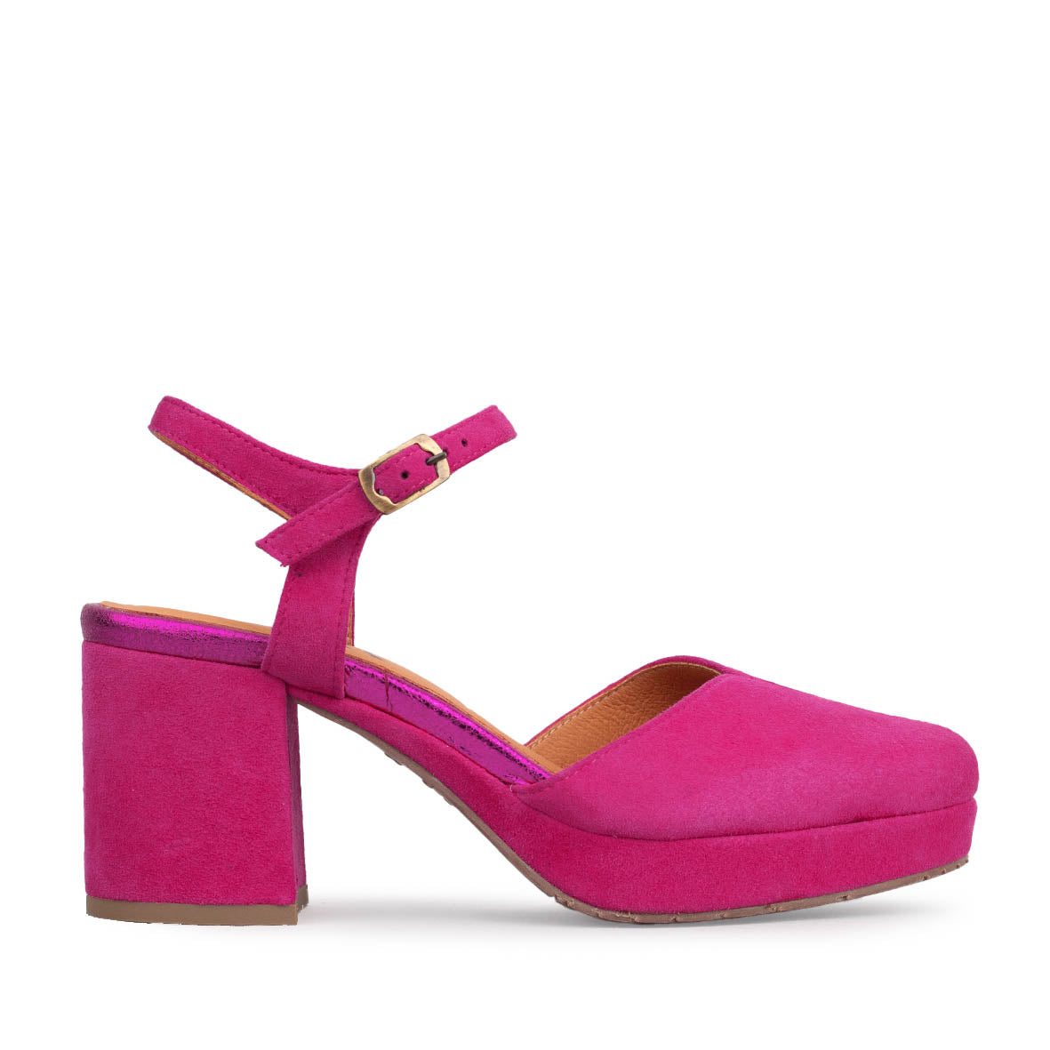 Carol Fuchsia Mid Shoe by Esska