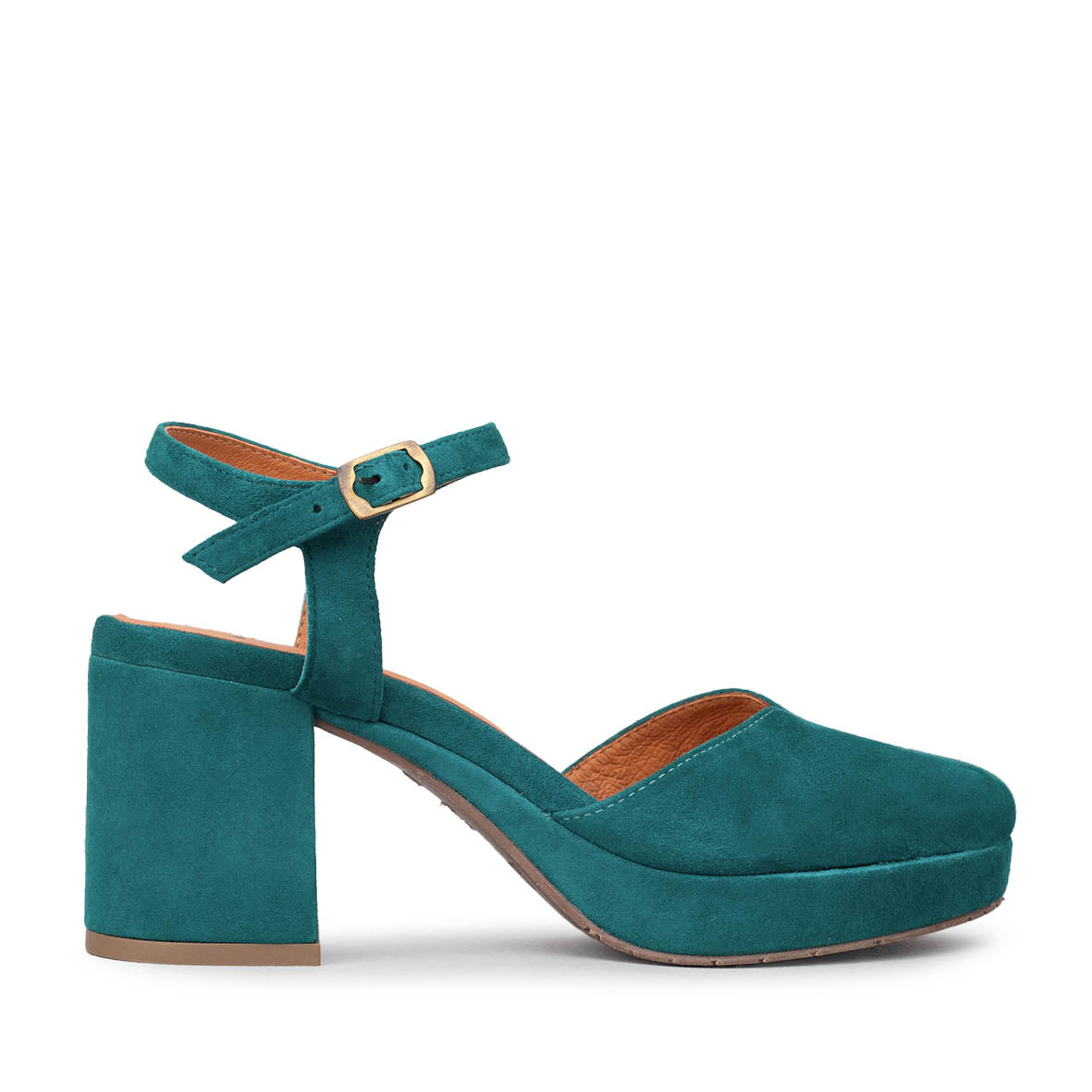 Carol Teal Mid Shoe by Esska