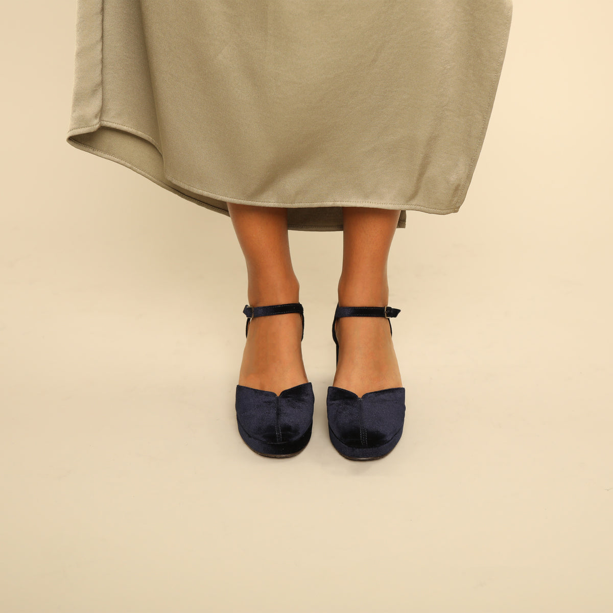 Carol Velvet Navy