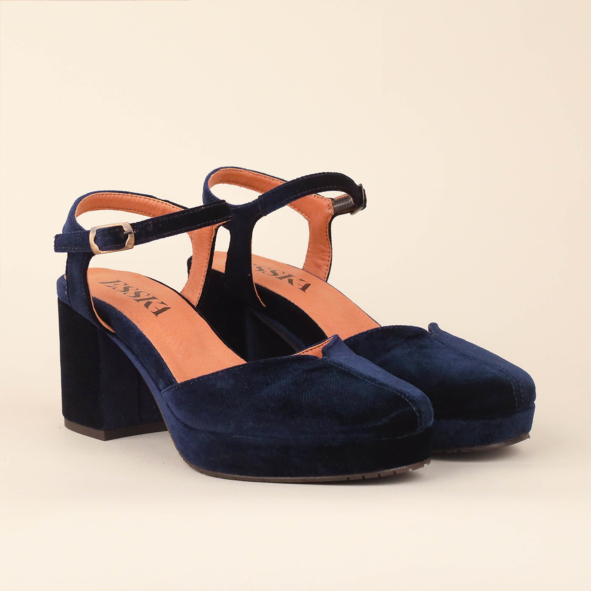 Carol Velvet Navy